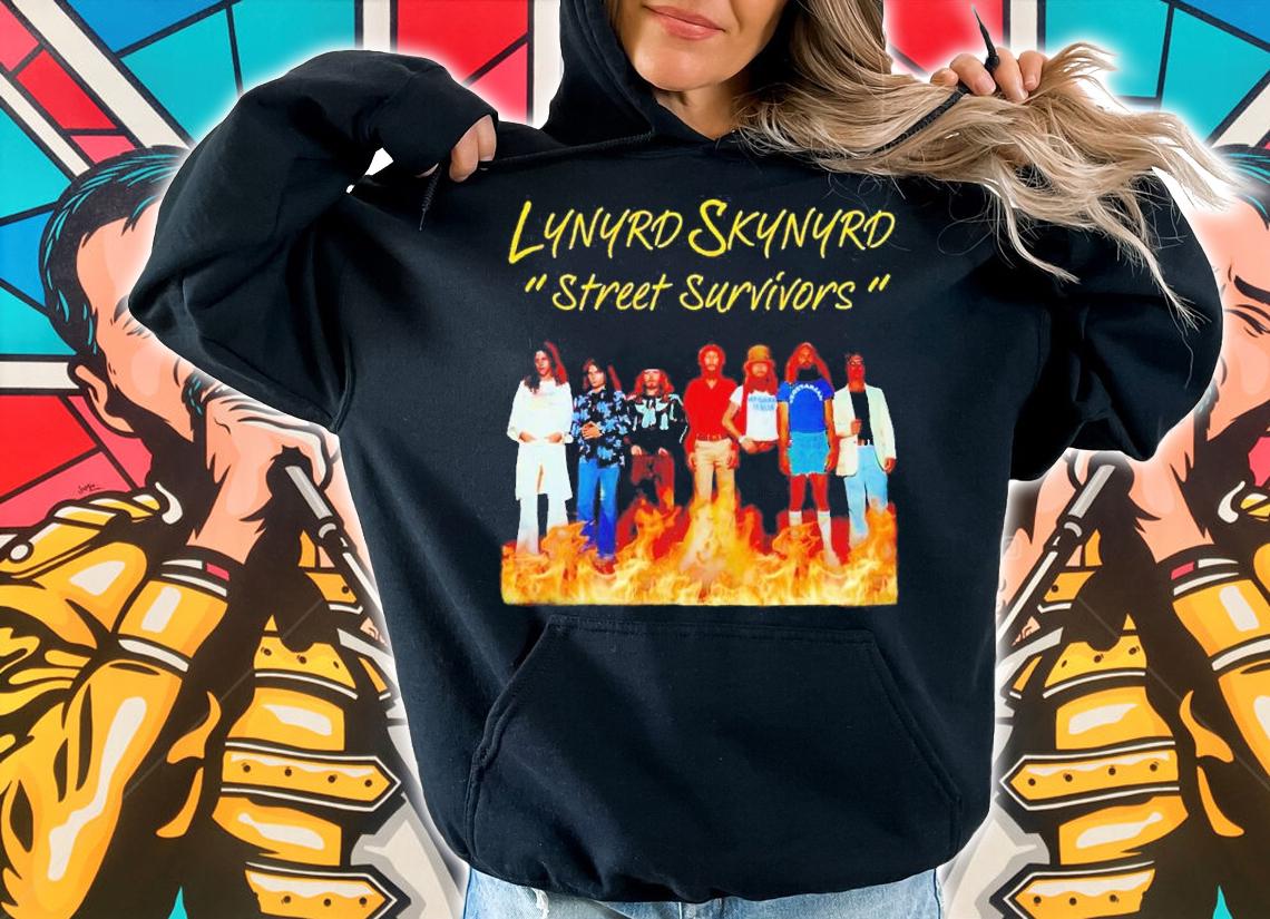 Lynyrd Skynyrd street survivors shirt hoodie