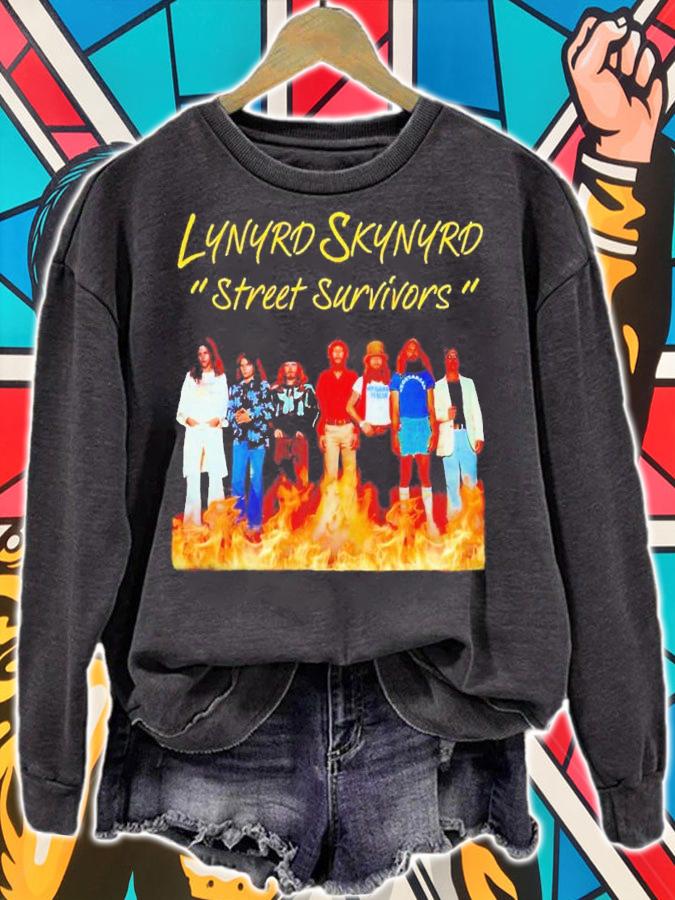 Lynyrd Skynyrd street survivors shirt sweatshirt