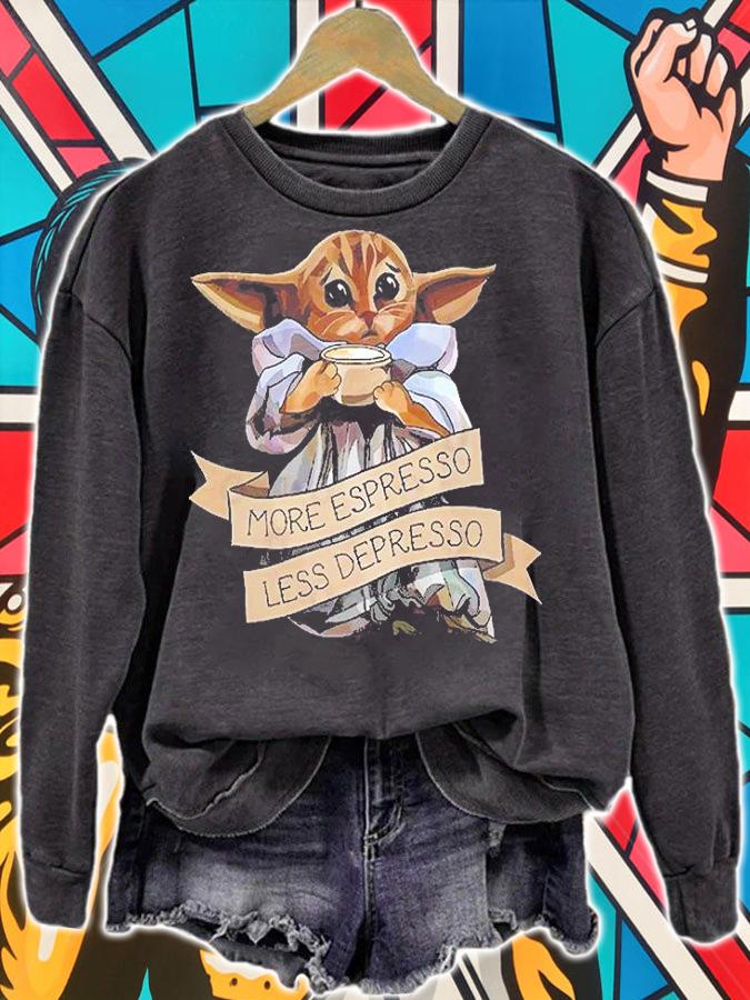 More Espresso, Less Depresso T-Shirt sweatshirt