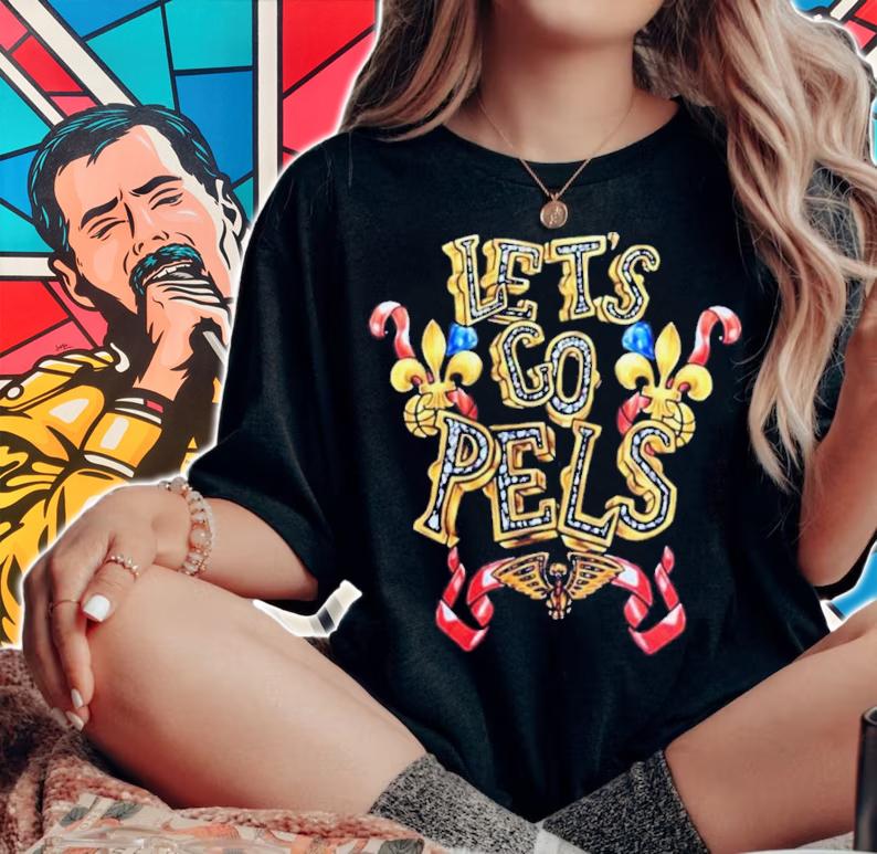 New Orleans Pelicans Let's Go Pels Shirt woman shirt