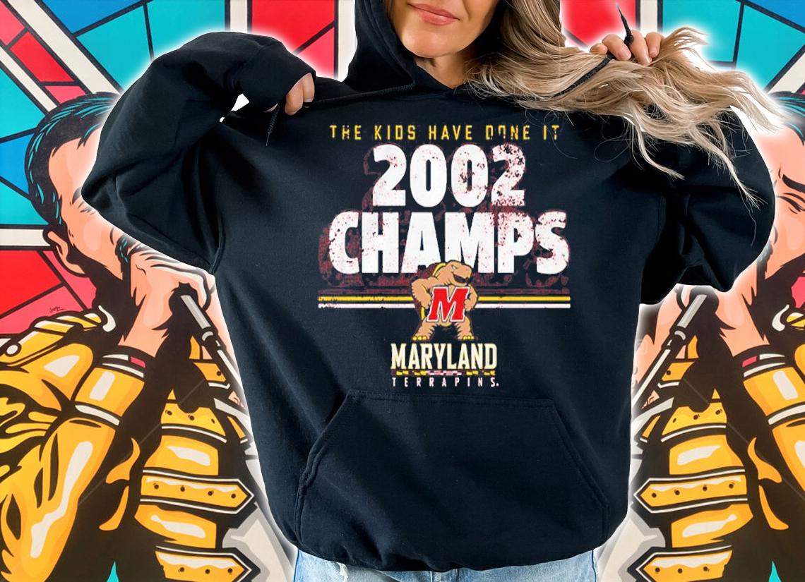 The Kids Have Done It 2002 Champs Maryland Basketball Shirt