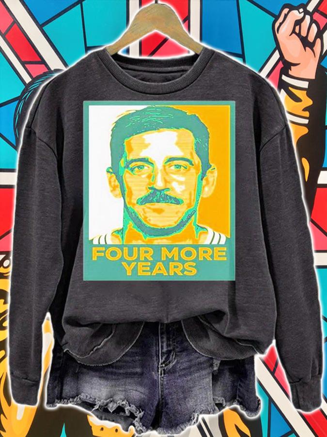 Top aaron Rodgers Four More Years T-Shirt