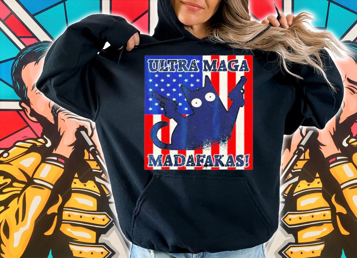 Ultra Maga Madafakas Cats Pew Cat Shirt
