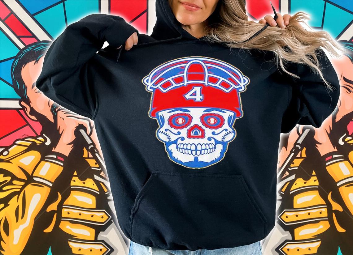 Yadier Molina Sugar Skull T-Shirt