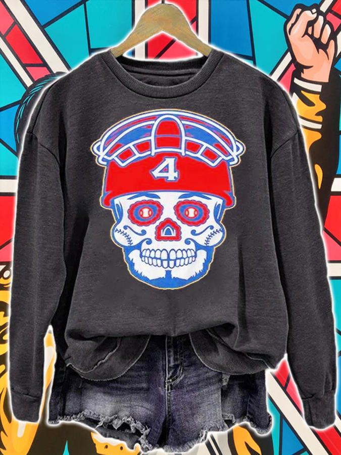 Yadier Molina Sugar Skull T-Shirt