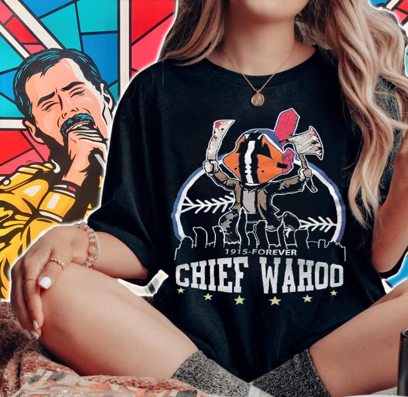 Cleveland Indians Baseball 1915-forever Chief Wahoo Shirt woman shirt