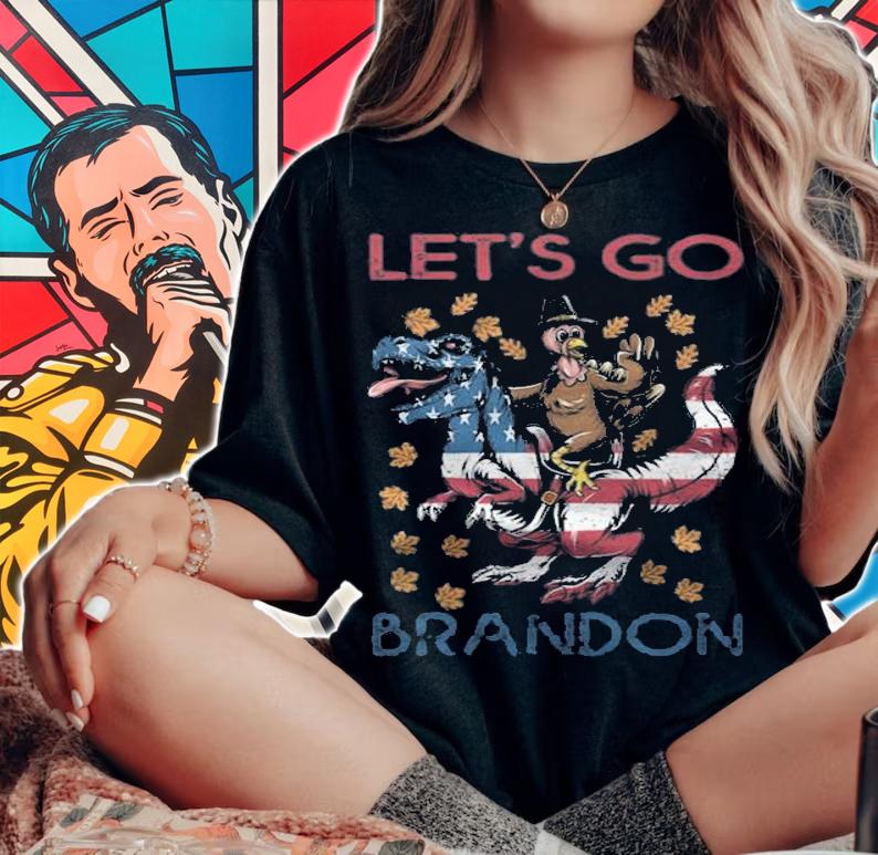 FJB Let's Go Bradon Turkey Thanksgiving 2021 T-Shirt