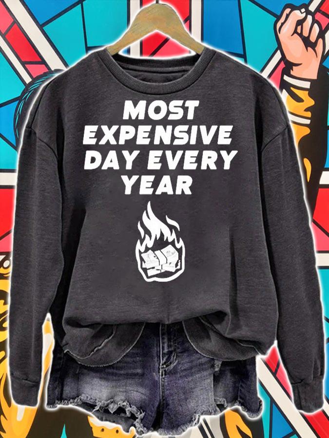Kyle Busch Most Expensive Day Every Year T-Shirt sweatshirt