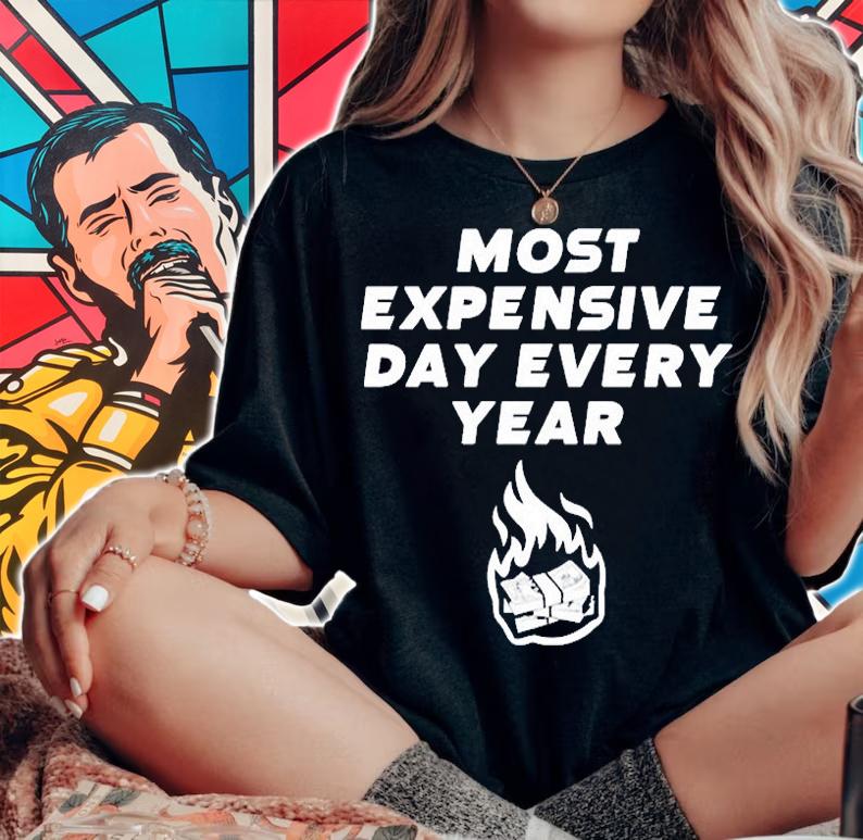 Kyle Busch Most Expensive Day Every Year T-Shirt woman shirt