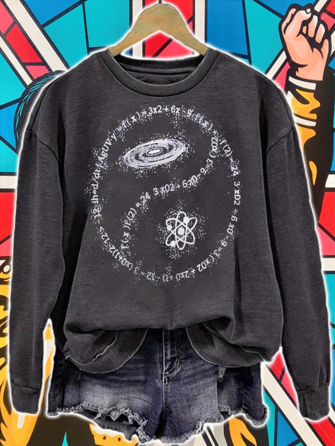 Maths Universe Quantum Mechanics Formula String Theory Shirt sweatshirt