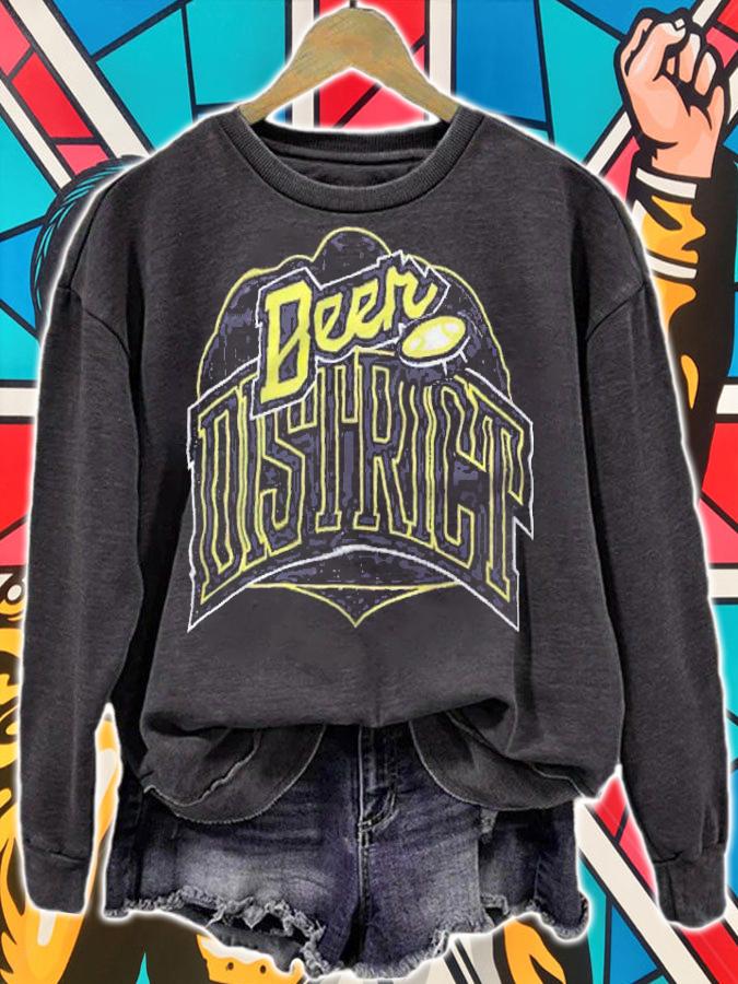 Milwaukee beer district shirt sweatshirt