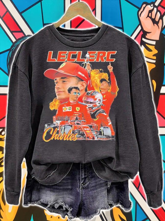 Charles Leclerc Championship Formula 1 Racing T-Shirt sweatshirt