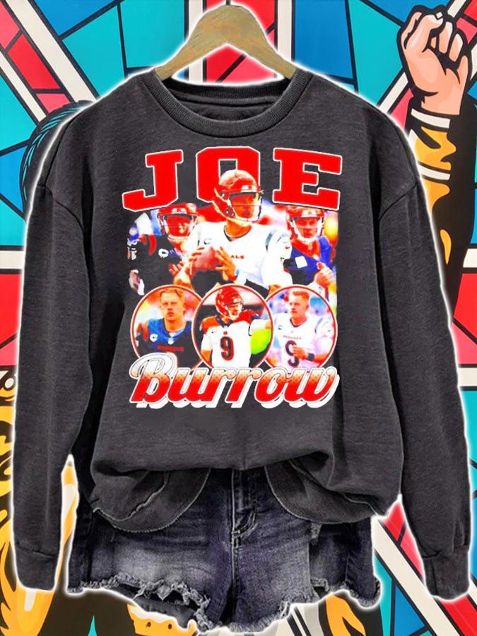 Cincinnati Bengals Joe Burrow Autographed Graphic Shirt
