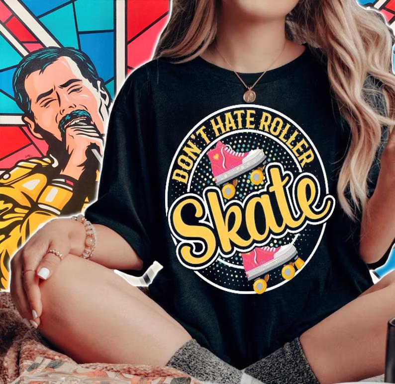 Don't Hate Roller Skate T-Shirt
