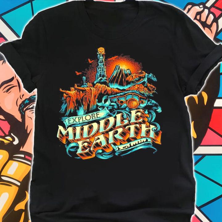Explore Middle Earth shirt shirt