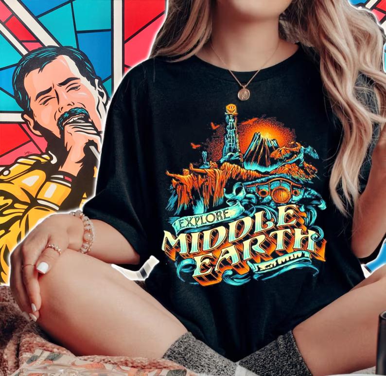 Explore Middle Earth shirt woman shirt