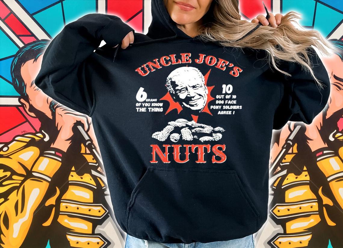 Funny Anti Joe Biden Uncle Joes Nuts Peanut Parody shirt hoodie
