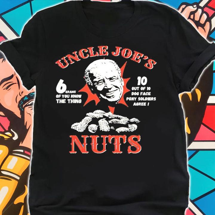Funny Anti Joe Biden Uncle Joes Nuts Peanut Parody shirt shirt