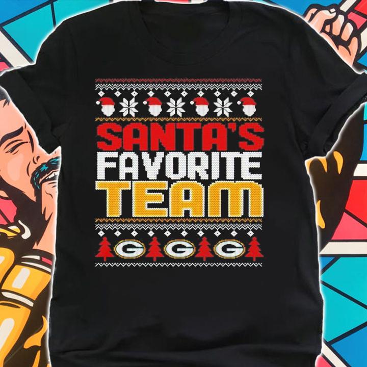 Georgia Bulldogs Santa's Favorite Team Christmas Shirt shirt