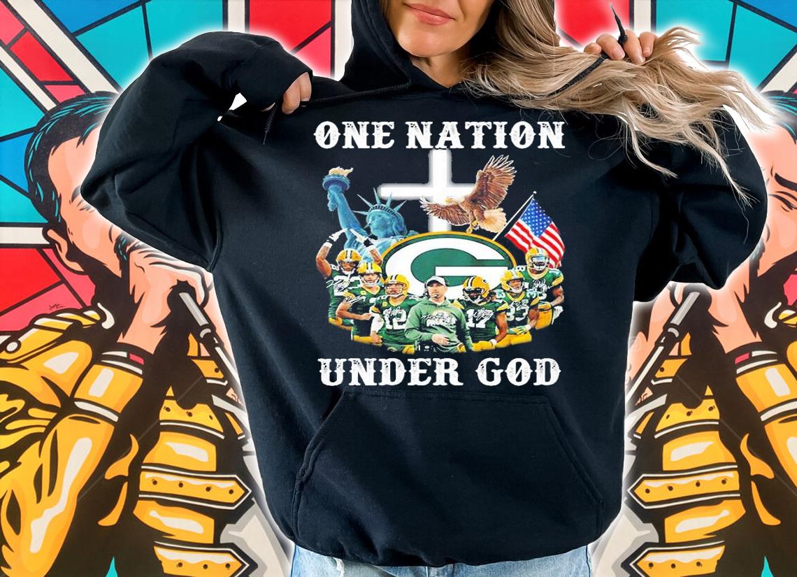 Green Bay Packers One Nation Under God T-Shirt hoodie