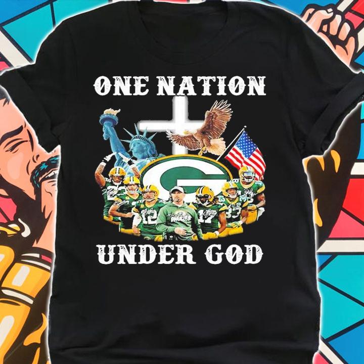 Green Bay Packers One Nation Under God T-Shirt shirt