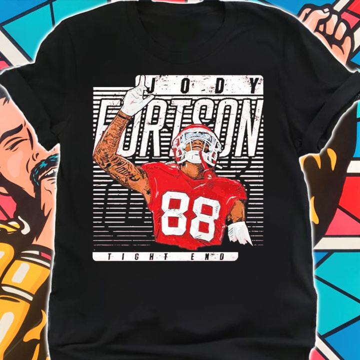 Jody Fortson Tight End football shirt