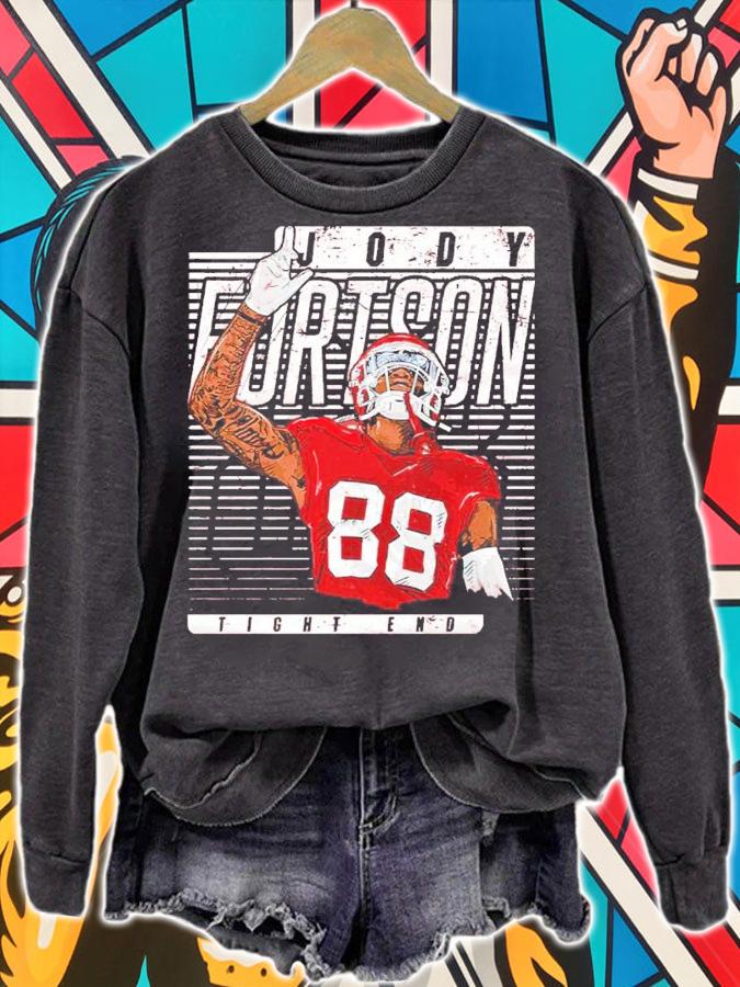 Jody Fortson Tight End football shirt
