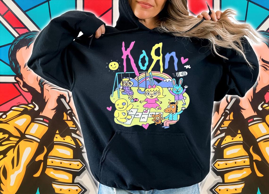 Korn Playground Cartoon Shirt