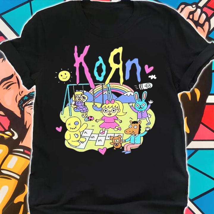 Korn Playground Cartoon Shirt