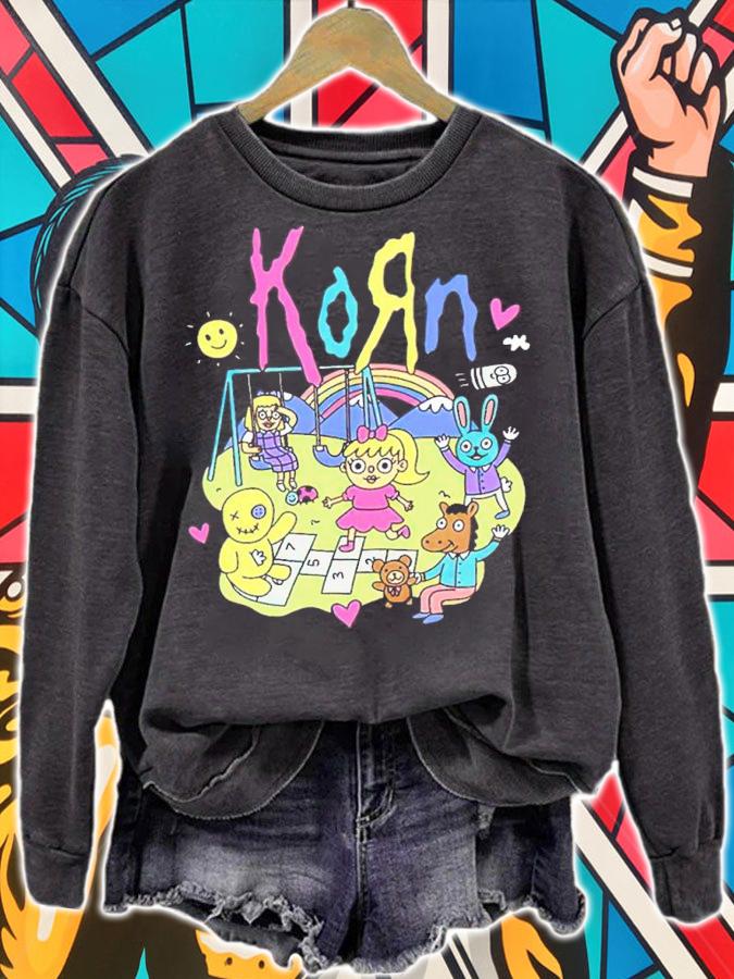 Korn Playground Cartoon Shirt