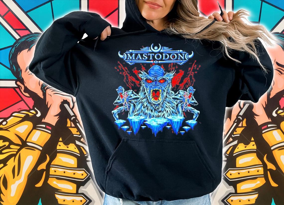 Mastodon Sasquatch Aliens Blood T-Shirt