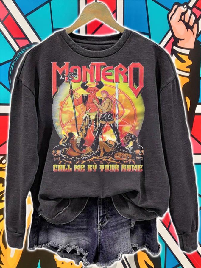 Naughty Devil Montero call me by your name T-shirt sweatshirt