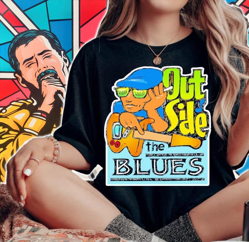 Outside The Blues Shirt woman shirt