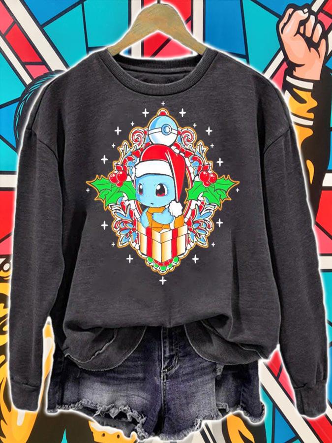 Pokemon Squirtle Holiday Christmas Shirt sweatshirt
