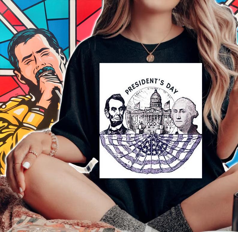 President's Day Classic Round T-shirt woman shirt