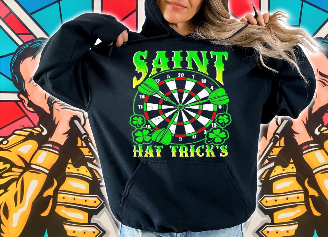 Saint Hat Tricks St Patricks Day T-Shirt hoodie