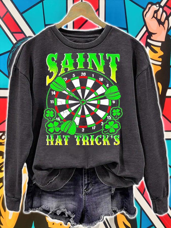 Saint Hat Tricks St Patricks Day T-Shirt sweatshirt