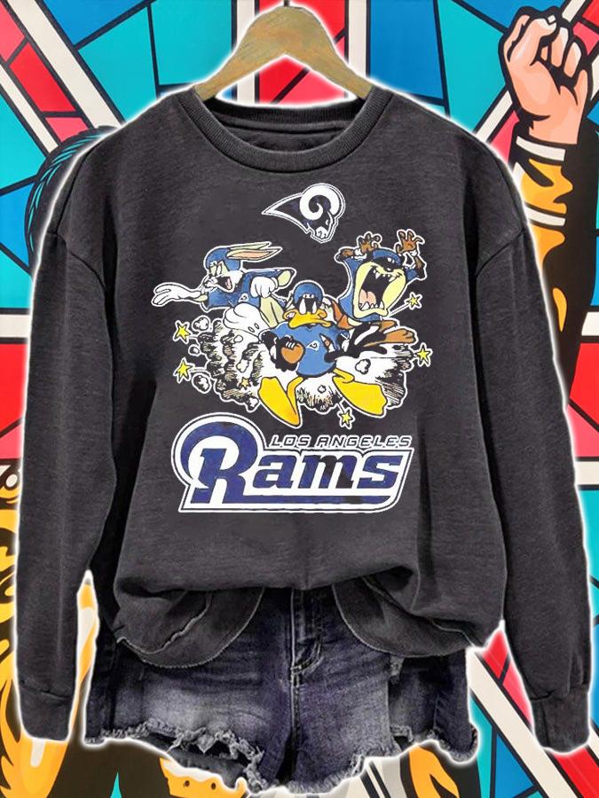 The Looney Tunes Football Team Los Angeles Rams T-Shirt sweatshirt