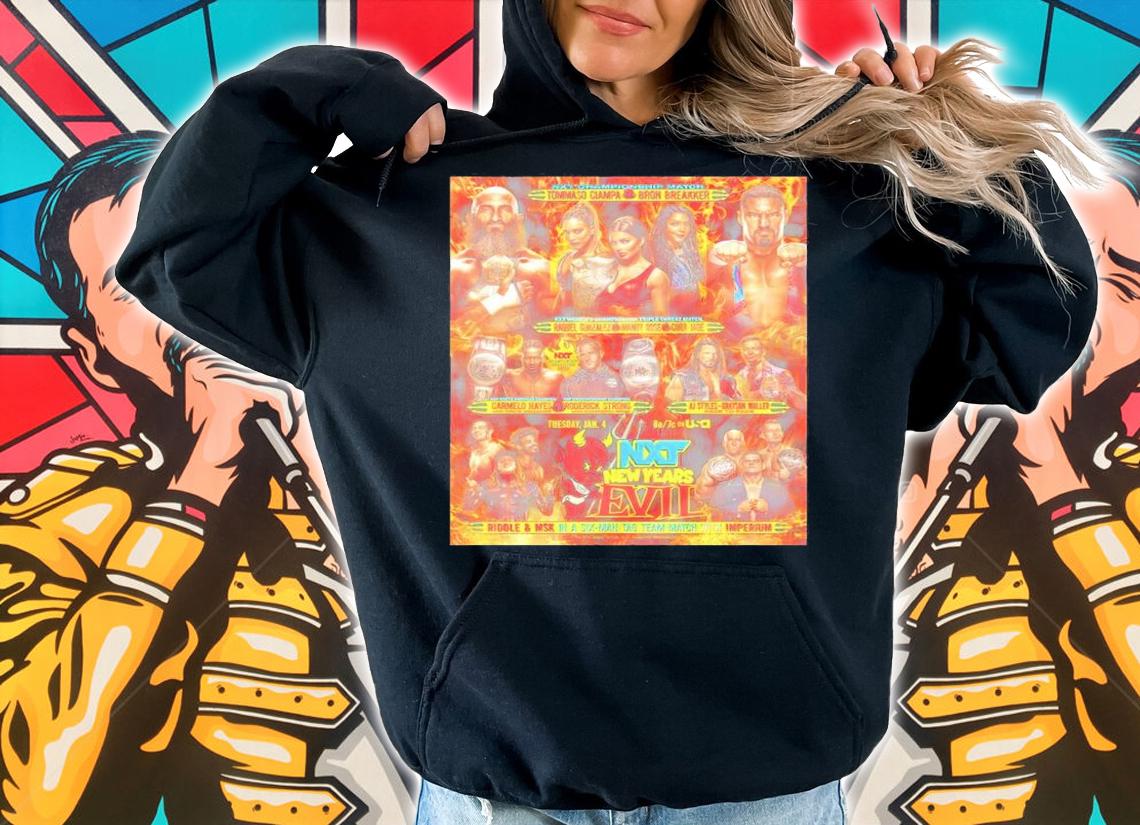 WWE NXT New Year's Evil 2022 Shirt