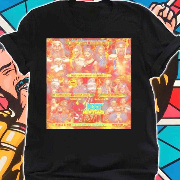 WWE NXT New Year's Evil 2022 Shirt