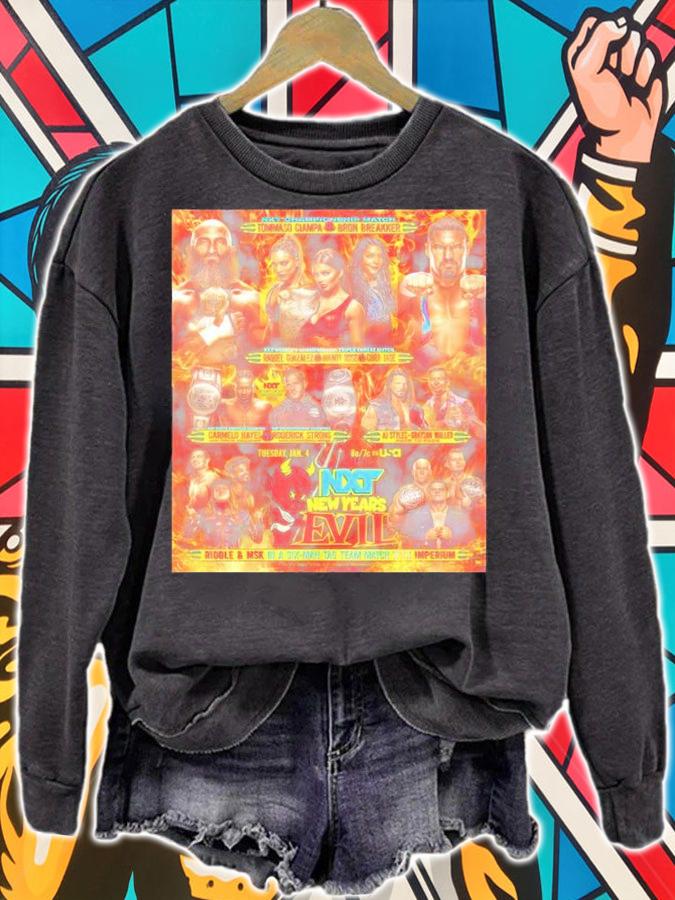 WWE NXT New Year's Evil 2022 Shirt