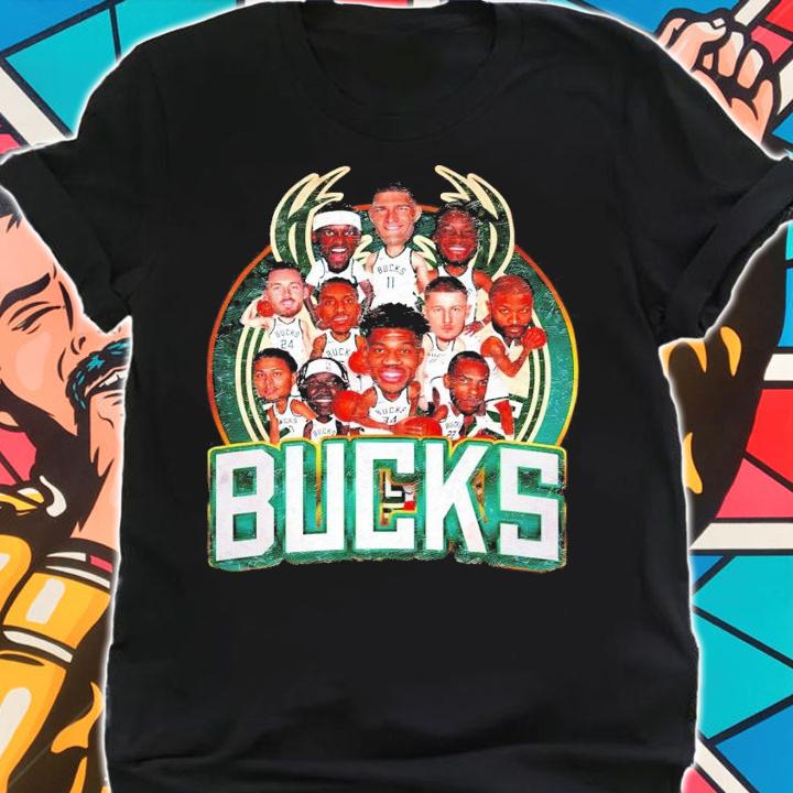 Bucks the Champions NBA 2021 shirt
