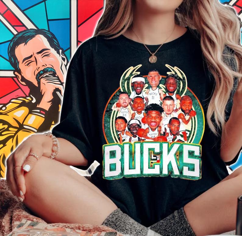 Bucks the Champions NBA 2021 shirt