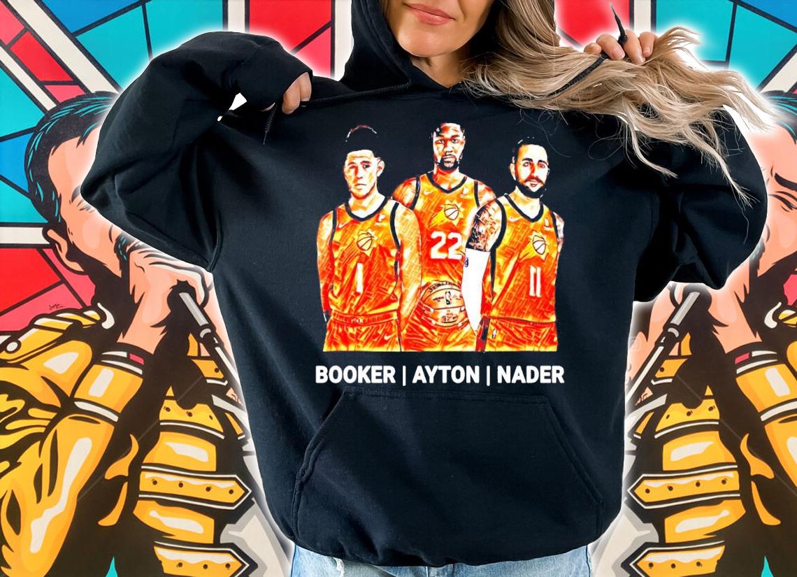 Suns Booker Ayton Nader Basketball player shirt hoodie