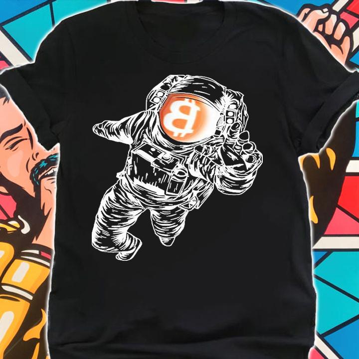 Astronaut Bitcoin To The Moon T-shirt