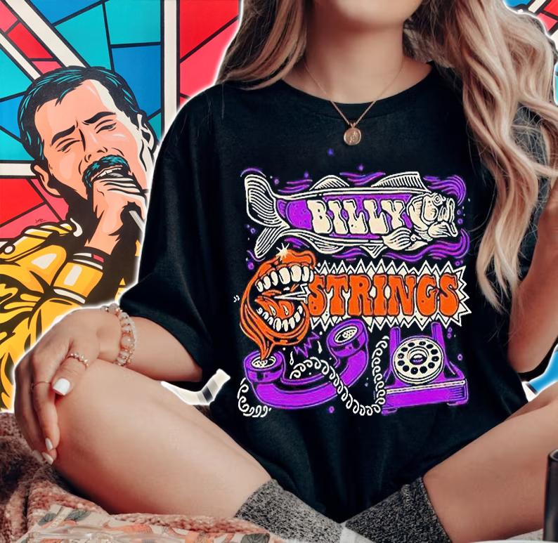 Billy Strings fishphone T-shirt