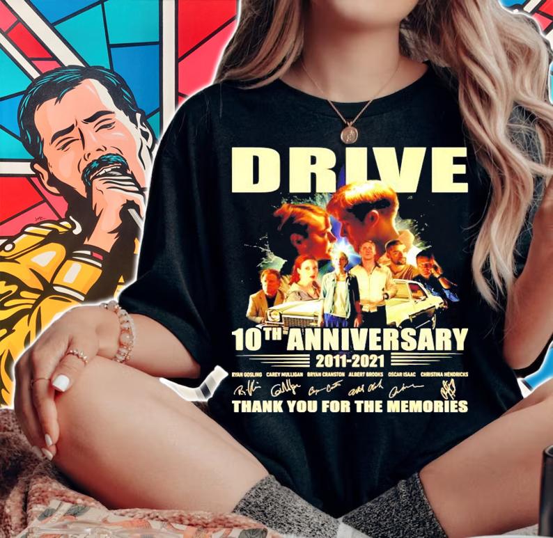 Drive 10th anniversary 2011-2021 signature shirt