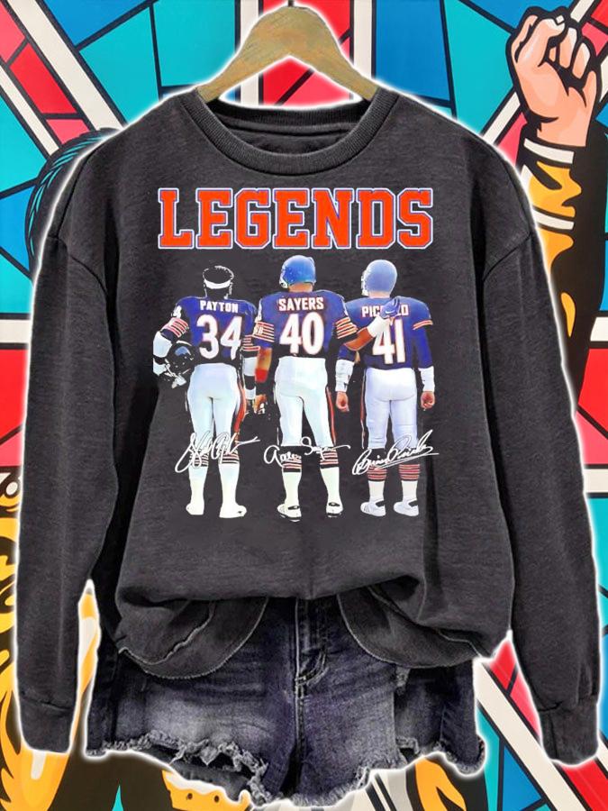 Legends Payton Sayers Piccolo signature shirt