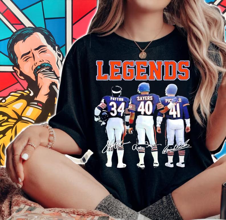 Legends Payton Sayers Piccolo signature shirt