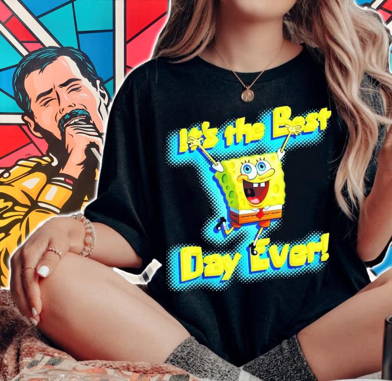 Mademark X Spongebob Squarepants It's the best day ever shirt woman shirt